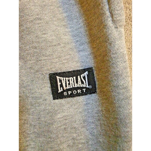 Everlast Sport Men’s Sweatpants XL Gray Relaxed Fit Joggers Elastic Waist Pocket - Picture 2 of 12